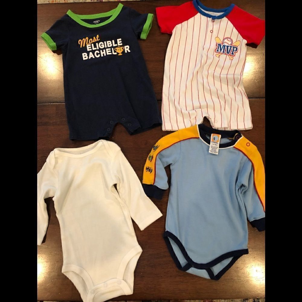 Boy’s onesies, shirts, short and pants bundle